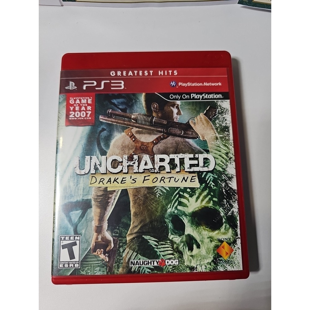 Uncharted: Drake's Fortune (Sony PlayStation 3, 2007)